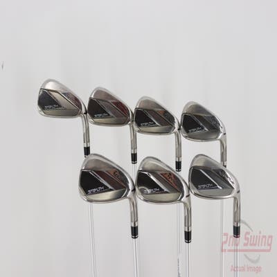 TaylorMade Stealth Iron Set 5-PW AW Aldila Ascent 45 Graphite Ladies Right Handed 37.25in