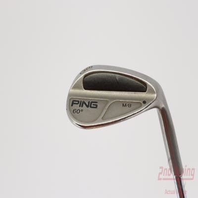 Ping MB Wedge Lob LW 60° Stock Steel Wedge Flex Right Handed 34.5in