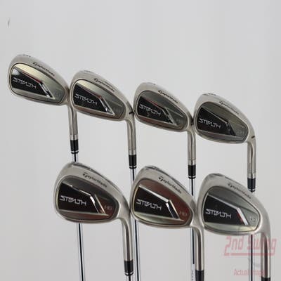 TaylorMade Stealth HD Iron Set 5-GW FST KBS MAX 85 MT Steel Regular Right Handed 38.0in