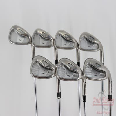 TaylorMade Rac OS Iron Set 4-PW TM Lite Metal Steel Light Right Handed 38.0in
