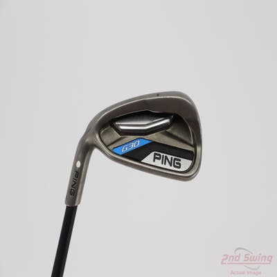 Ping G30 Single Iron 6 Iron ALTA CB Black Graphite Stiff Left Handed White Dot 37.5in