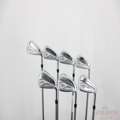 Callaway Elyte Iron Set 5-PW AW Project X Denali Charcoal 65 Graphite Regular Right Handed +1"