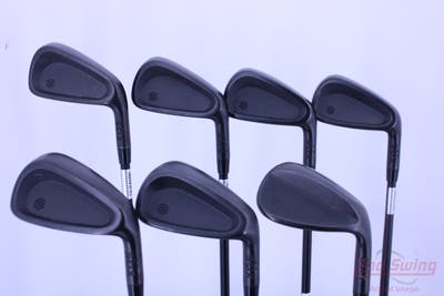 Stix Golf All Black Iron Set 5-PW SW Stock Graphite Senior Right Handed STD