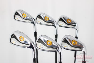 TaylorMade R11 Iron Set 5-PW TM Motore Graphite Stiff Right Handed +1 1/2"