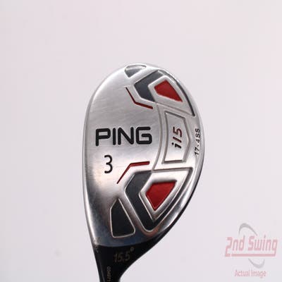Ping i15 Fairway Wood 3 Wood 3W 15.5° UST Proforce Axivcore Red 79 Graphite Tour Stiff Left Handed 42.75in