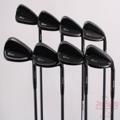 Ping G710 Iron Set 5-PW AW SW ALTA CB Red Graphite Regular Right Handed Blue Dot 39.5in