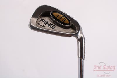 Ping i3 Blade Single Iron 4 Iron Stock Steel Stiff Right Handed White Dot 38.75in