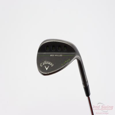 Callaway MD3 Milled Black S-Grind Wedge Sand SW 54° 10 Deg Bounce S Grind FST KBS Tour-V 110 Steel Stiff Right Handed 35.5in