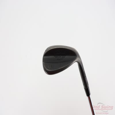 Titleist Vokey SM7 Jet Black Wedge Lob LW 58° 8 Deg Bounce M Grind Stock Steel Shaft Steel Wedge Flex Right Handed 35.25in