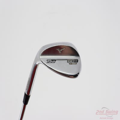 Mizuno T22 Satin Chrome Wedge Lob LW 60° 10 Deg Bounce C Grind Dynamic Gold Tour Issue S400 Steel Stiff Left Handed 35.25in