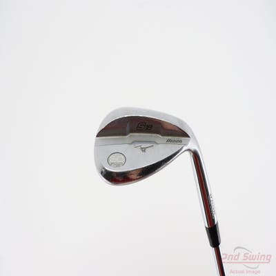 Mizuno S18 White Satin Wedge Lob LW 60° 6 Deg Bounce Stock Steel Wedge Flex Right Handed 35.5in