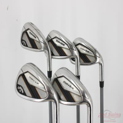 Callaway Mavrik Iron Set 6-PW Project X Catalyst 65 Graphite Regular Right Handed -1/2"