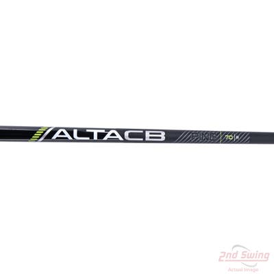 Used W/ Ping RH Adapter Ping ALTA CB 70 Black 70g Hybrid Shaft Regular 40.0in