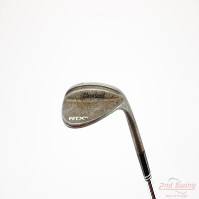 Cleveland RTX 4 Tour Raw Wedge Lob LW 58° 9 Deg Bounce True Temper Dynamic Gold S400 Steel Stiff Right Handed 35.0in