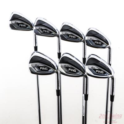 Ping G425 Iron Set 5-PW GW AWT 2.0 Steel Stiff Right Handed Black Dot +1/4"