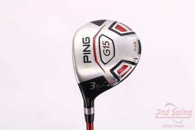 Ping G15 Fairway Wood 3 Wood 3W 15.5° Ping TFC 149F Graphite Stiff Left Handed 43.0in