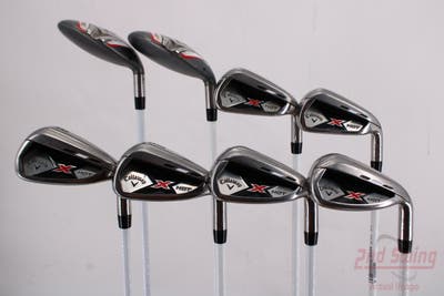 Callaway 2013 X Hot Iron Set 4H 5H 6-PW Callaway X Hot Graphite Graphite Senior Right Handed 38.5in