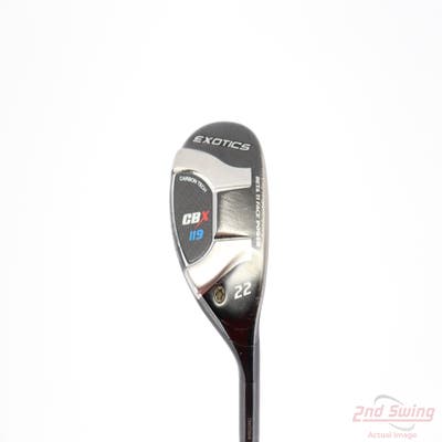 Tour Edge Exotics CBX 119 Hybrid 4 Hybrid 22° Accra FX 2.0 100H60 Graphite Senior Right Handed 39.5in