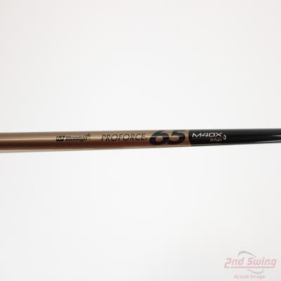 Used W/ TaylorMade RH Adapter TaylorMade ProForce 65 Retro Burner 65g Driver Shaft Regular 42.75in