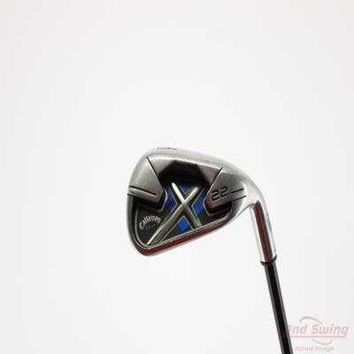 Callaway X-22 Single Iron 6 Iron Callaway X Hot Graphite Graphite Senior Right Handed 37.75in