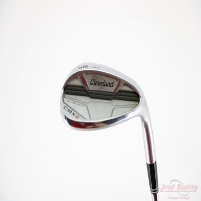 Cleveland CBX 2 Wedge Lob LW 58° 10 Deg Bounce True Temper Dynamic Gold 115 Steel Wedge Flex Right Handed 35.75in