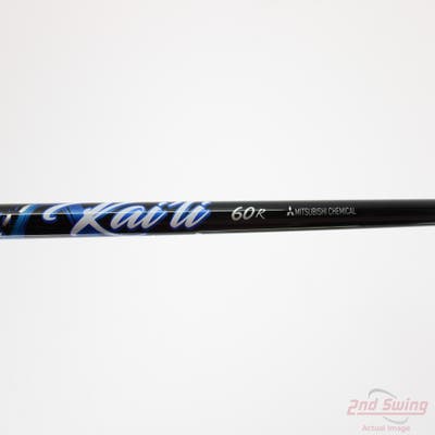 Used W/ Cobra RH Adapter Mitsubishi Rayon Kai'li Blue 60 Driver Shaft Regular 44.0in