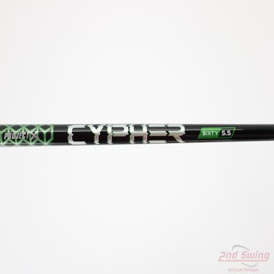 Used W/ PXG RH Adapter Project X Cypher 60g Fairway Shaft Regular 40.0in