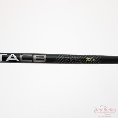 Used W/ Ping RH Adapter Ping ALTA CB 70 Black 70g Hybrid Shaft Senior 38.75in