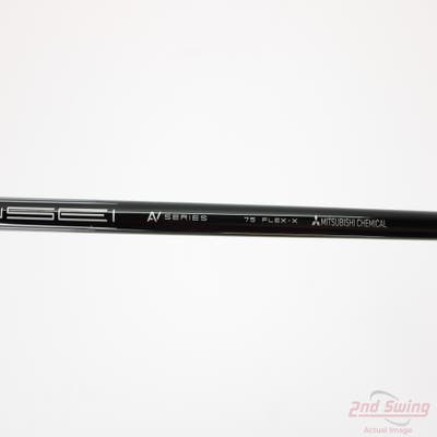 Used W/ PXG RH Adapter Mitsubishi Rayon Tensei AV-XLINK White 75g Fairway Shaft X-Stiff 42.25in