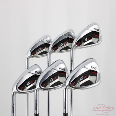 Ping G410 Iron Set 5-PW True Temper XP 95 S300 Steel Stiff Left Handed Black Dot STD