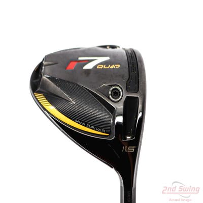 TaylorMade r7 Quad Mini Driver 11.5° Fujikura Speeder MD 6 Graphite Stiff Right Handed 44.0in