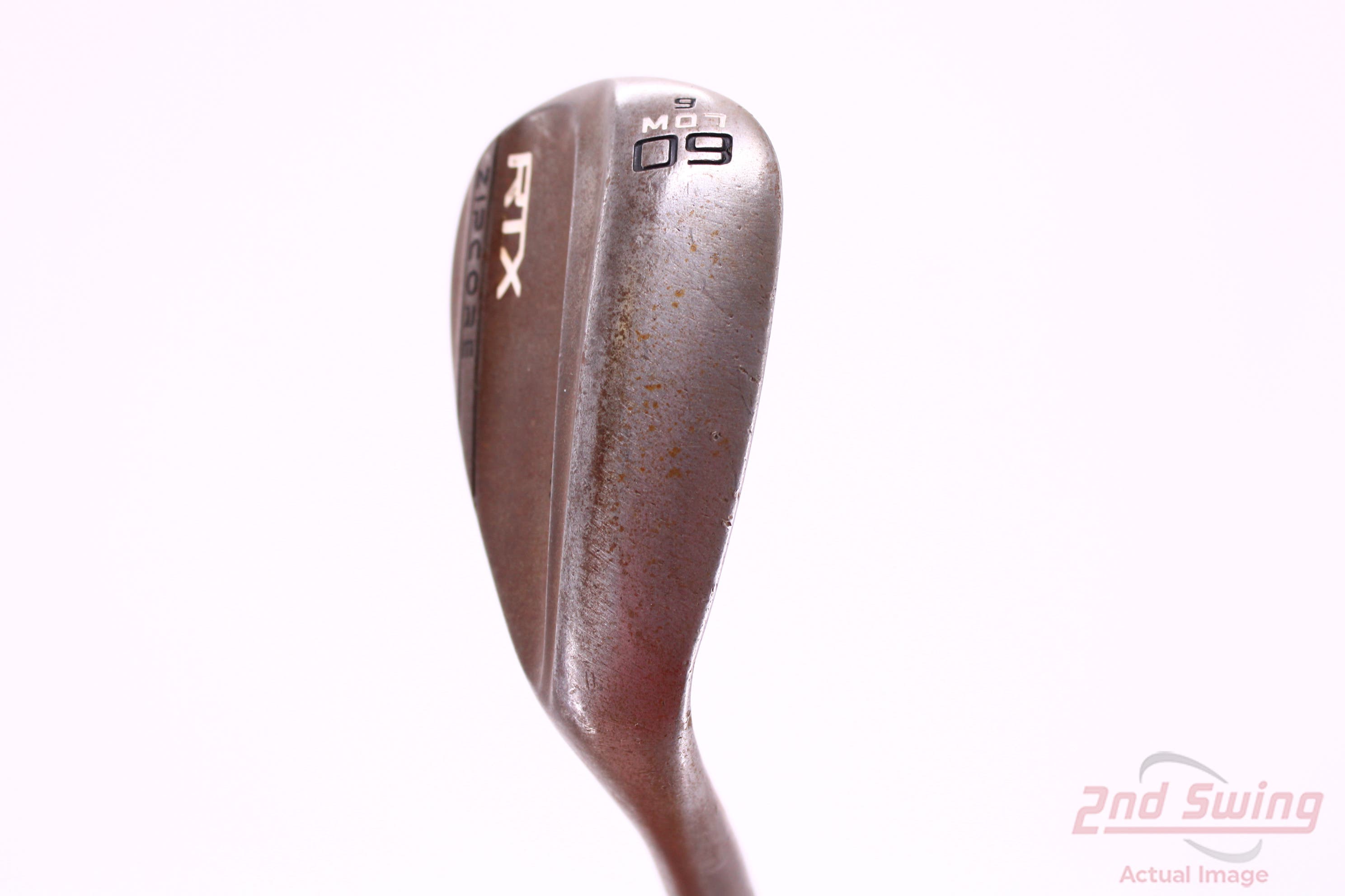 Cleveland RTX ZipCore Raw Wedge Lob LW 60° 6 Deg Bounce Dynamic Gold