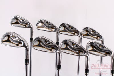 TaylorMade R7 Iron Set 4-GW TM T-Step 90 Steel Stiff Right Handed 38.0in