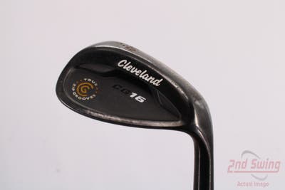 Cleveland CG16 Black Pearl Wedge Lob LW 60° 12 Deg Bounce Cleveland Traction Wedge Steel Wedge Flex Right Handed 35.25in