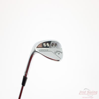 Callaway Jaws Raw Chrome Wedge Sand SW 56° 10 Deg Bounce S Grind Dynamic Gold Spinner TI 115 Steel Wedge Flex Left Handed 35.0in