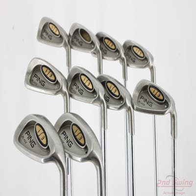 Ping i3 Blade Iron Set 3-LW Ping JZ Steel Stiff Right Handed White Dot +3/4"