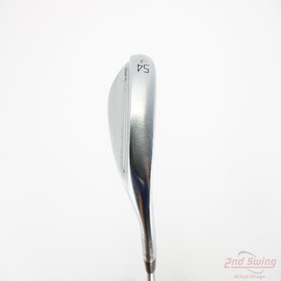 Titleist Vokey SM9 Tour Chrome Wedge Sand SW 54° 14 Deg Bounce F Grind Titleist Vokey BV Steel Wedge Flex Right Handed 35.5in