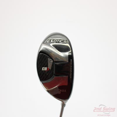 Tour Edge Exotics CBX Fairway Wood 3+ Wood 13.5° Project X HZRDUS Smoke Black 60 Graphite Stiff Right Handed 43.5in