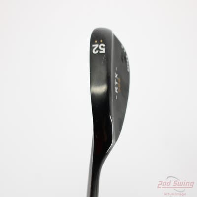 Mint Cleveland 588 RTX 2.0 Black Satin Wedge Gap GW 52° 10 Deg Bounce True Temper Dynamic Gold Steel Wedge Flex Left Handed 35.75in