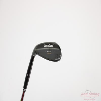 Mint Cleveland 588 RTX 2.0 Black Satin Wedge Gap GW 52° 10 Deg Bounce True Temper Dynamic Gold Steel Wedge Flex Left Handed 35.75in