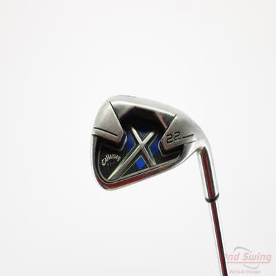 Callaway X-22 Single Iron 6 Iron Callaway X Steel Steel Uniflex Right Handed 37.0in