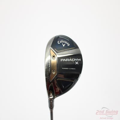 Callaway Paradym X Fairway Wood 3 Wood 3W 15° Project X HZRDUS Smoke Red RDX 60 Graphite Regular Left Handed 43.25in
