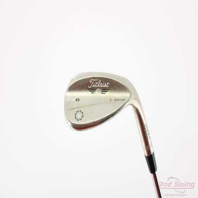 Titleist Vokey SM6 Raw Limited Edition Wedge Lob LW 58° 4 Deg Bounce L Grind Titleist Vokey BV Steel Wedge Flex Right Handed 35.0in