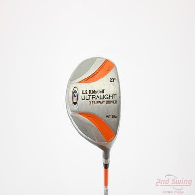 US Kids Golf Any Model Fairway Wood 3+ Wood 23° Stock Graphite Shaft Graphite Junior Right Handed 33.25in