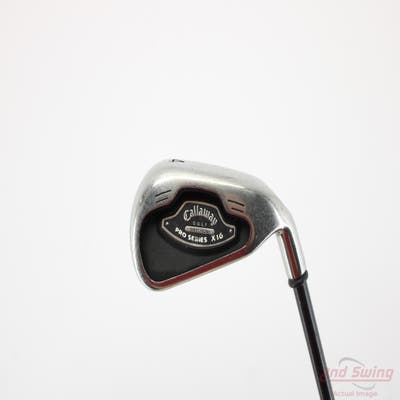 Callaway X-16 Pro Series Single Iron 4 Iron Callaway RCH 75i Graphite Regular Right Handed 38.75in