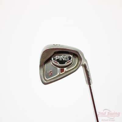 Ping i15 Single Iron 8 Iron Ping AWT Steel Regular Right Handed White Dot 39.25in
