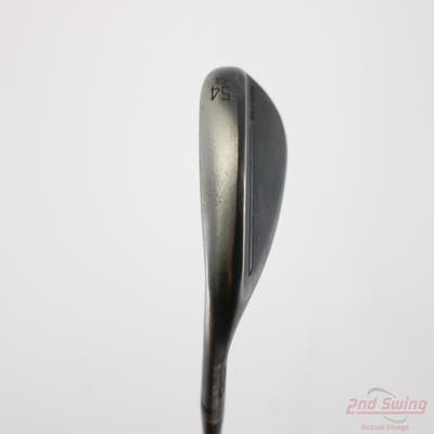 Titleist Vokey SM9 Jet Black Wedge Sand SW 54° 10 Deg Bounce S Grind Stock Steel Stiff Left Handed 35.25in