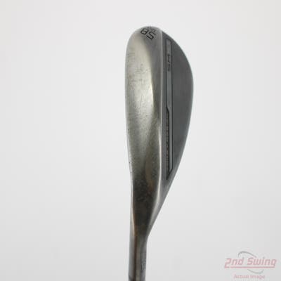Titleist Vokey SM10 Jet Black Wedge Lob LW 58° 12 Deg Bounce D Grind Stock Steel Stiff Left Handed 35.0in