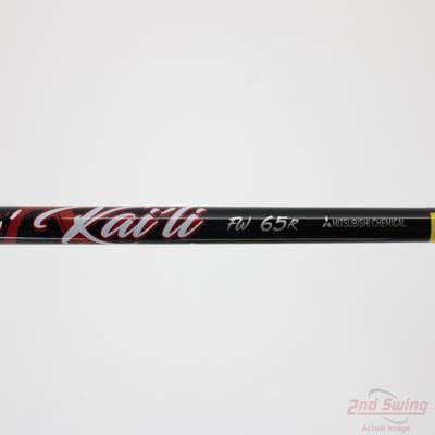Used W/ TaylorMade LH Adapter Mitsubishi Rayon Kai'li Red 65g Fairway Shaft Regular 42.5in