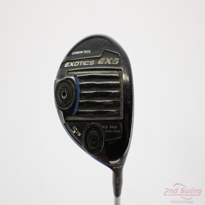 Tour Edge Exotics EXS Fairway Wood 5 Wood 5W 18° Mitsubishi Tensei CK 50 Blue Graphite Senior Right Handed 42.25in